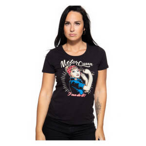 Queen Kerosin I Can Do It t-shirt black Size M