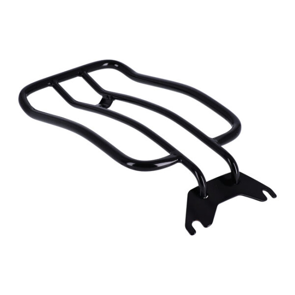 Solo seat luggage rack, 7". Black