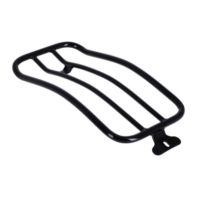 Solo seat luggage rack, 7". Black