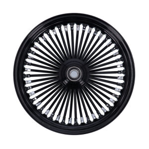 MCS Radial 48 fat spoke front wheel 3.50 x 16 SF black