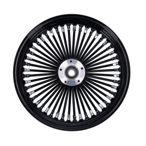 MCS Radial 48 fat spoke front wheel 3.50 x 16 SF black