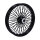MCS Radial 48 fat spoke front wheel 3.50 x 23 DF black