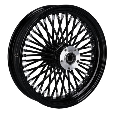 MCS Radial 48 fat spoke rear wheel 3.50 x 16 black