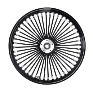 MCS Radial 48 fat spoke front wheel 3.50 x 21 DF black