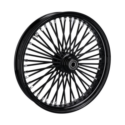 MCS Radial 48 fat spoke front wheel 3.50 x 21 SF black