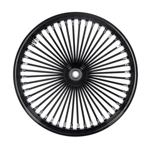 MCS Radial 48 fat spoke front wheel 3.50 x 21 SF black