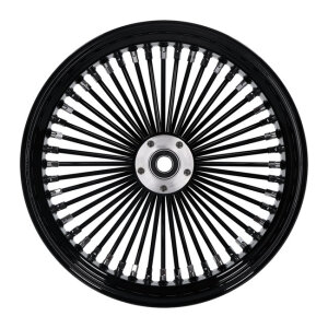 MCS Radial 48 fat spoke rear wheel 5.50 x 18 black