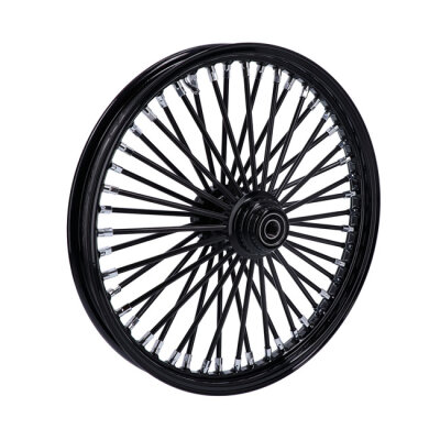 MCS Radial 48 fat spoke front wheel 2.15 x 21 SF black