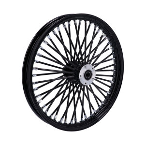 MCS Radial 48 fat spoke front wheel 2.15 x 21 SF black