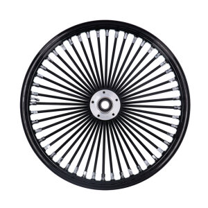 MCS Radial 48 fat spoke front wheel 2.15 x 21 SF black