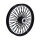 MCS Radial 48 fat spoke front wheel 2.15 x 21 SF black