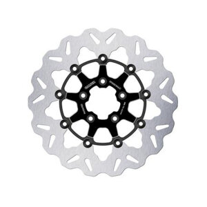 Galfer brake rotor. Wave. Floating. Black/Contrast. 300x5mm