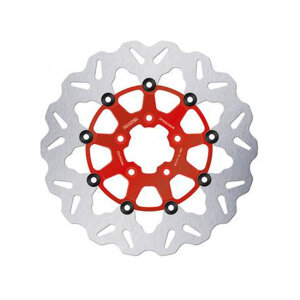 Galfer brake rotor. Wave. Floating. Red. 300x5mm