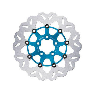 Galfer brake rotor. Wave. Floating. Blue. 300x5mm