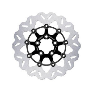Galfer brake rotor. Wave. Floating. Black/Contrast. 300x5mm