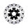 Galfer brake rotor. Wave Skull Design. Floating. 300x5mm