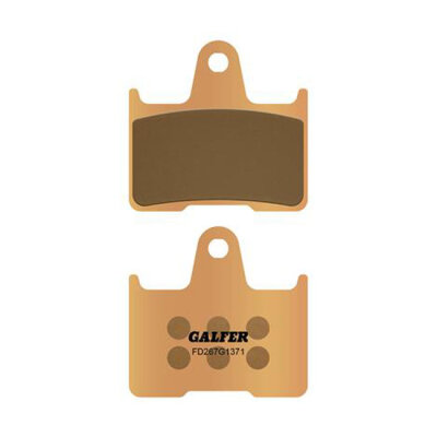 Galfer, brake pads. G1371 Sinter Street. Rear