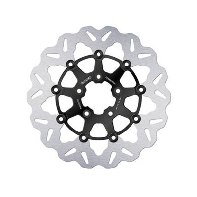 Galfer brake rotor. Wave. Floating. Black/Bright. 292x5mm