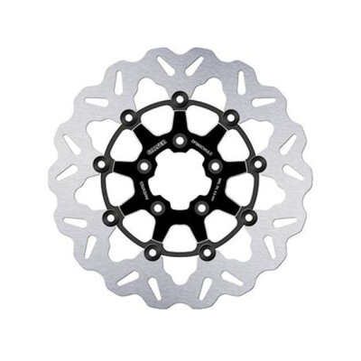 Galfer brake rotor. Wave. Floating. Black/Contrast. 292x5mm