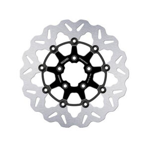 Galfer brake rotor. Wave. Floating. Black/Contrast. 292x5mm