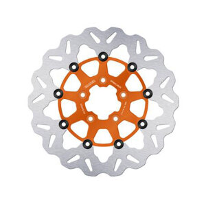 Galfer brake rotor. Wave. Floating. Orange. 292x5mm