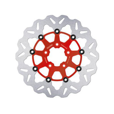 Galfer brake rotor. Wave. Floating. Red. 292x5mm