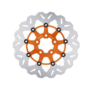 Galfer brake rotor. Wave. Floating, Orange, 292x5mm