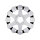 Galfer brake rotor. Wave Skull Design. Fixed. 292x6.4mm