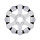 Galfer brake rotor. Wave Skull Design. Fixed. 292x5mm