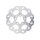 Galfer brake rotor. Wave. Fixed. 260x6mm