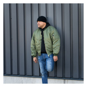 MA-1 Bomber flight jacket green Size 2XL