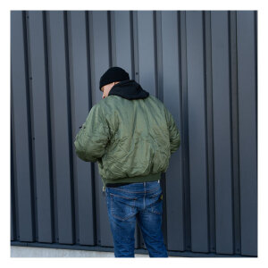 MA-1 Bomber flight jacket green Size 2XL