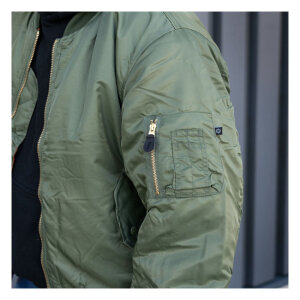 MA-1 Bomber flight jacket green Size 2XL