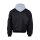 MA-1 Bomber hooded flight jacket black Size L