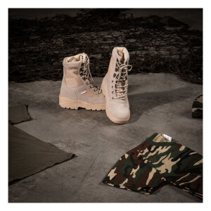 Army Surplus Sniper boots khaki Size 43