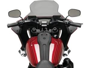 Replacement Windscreen for Low Rider ST Touring; Height 385 mm x Width 500 mm