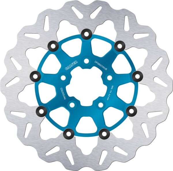 Brake Disc Float Wave Blue