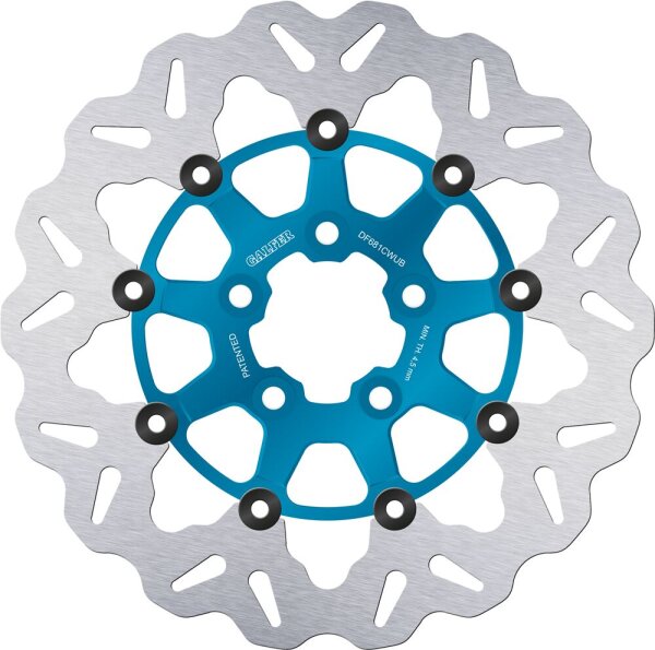 Brake Disc Float Wave Blue