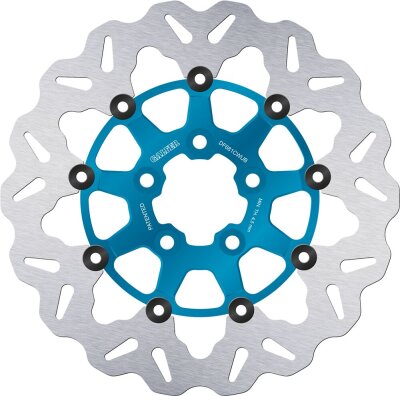Brake Disc Float Wave Blue