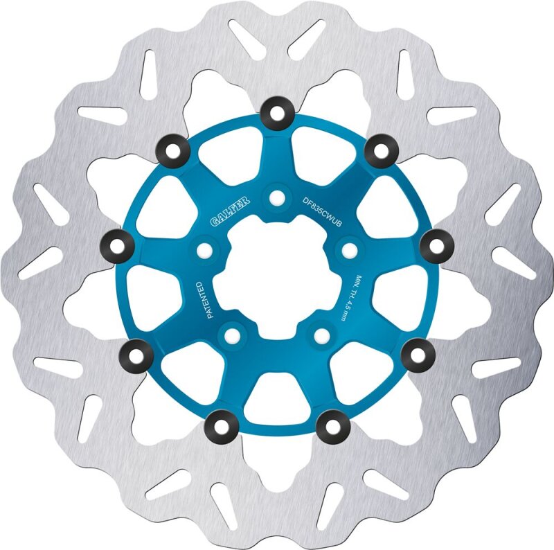 Brake Disc Float Wave Blue