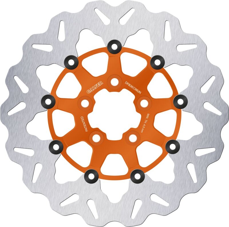 Brake Disc Float Wave Orange