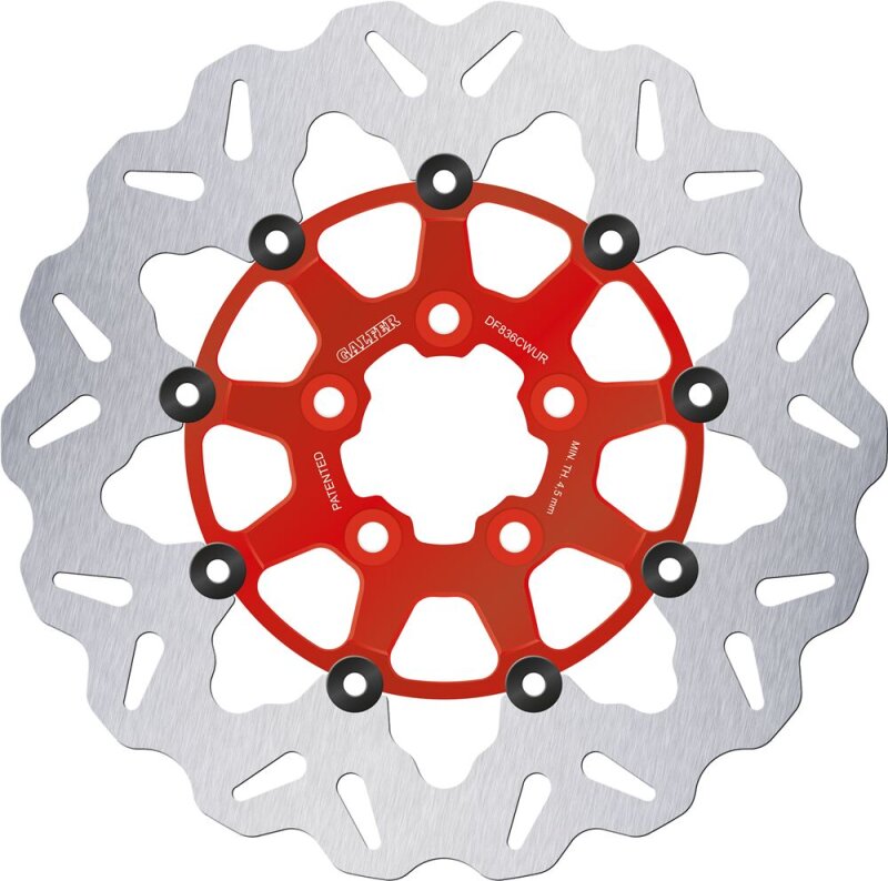 Brake Disc Float Wave Red
