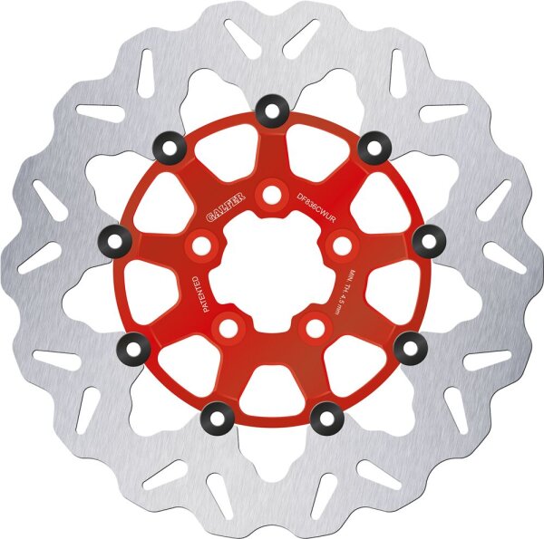 Brake Disc Float Wave Red