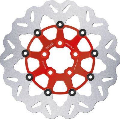 Brake Disc Float Wave Red