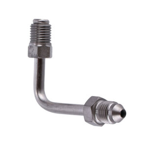 Goodridge, pipe fitting 90 degree bend. SS