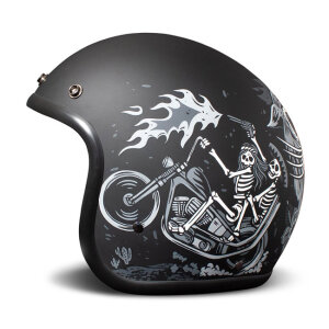 DMD Retro helmet Ghost Rider Size S