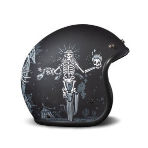 DMD Retro helmet Ghost Rider Size L