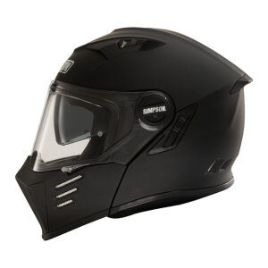 Simpson Darksome helmet matt black Size XS