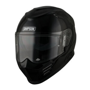 Simpson Venom helmet black metal Size L