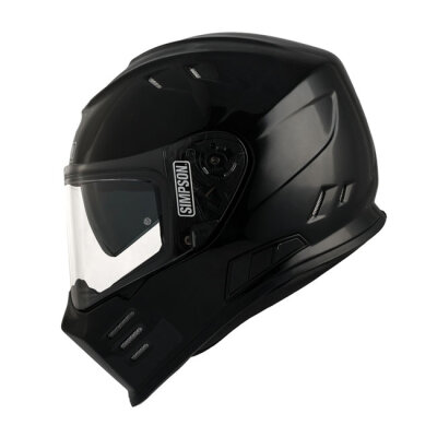 Simpson Venom helmet black metal Size 2XL